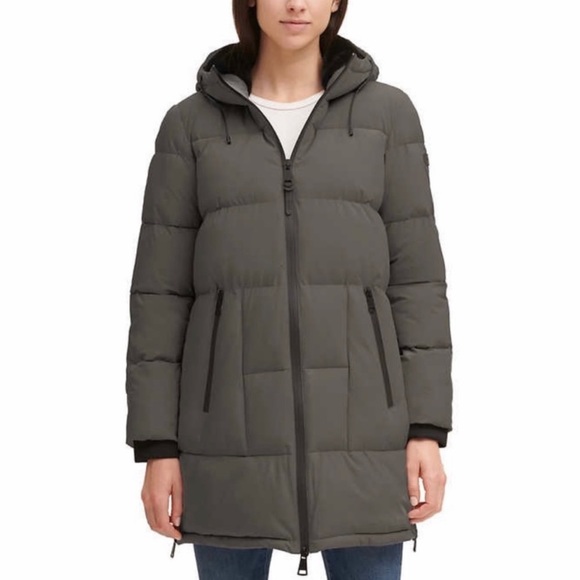 DKNY - Women’s Parka / Puffer Winter Jacket - Picture 4 of 7